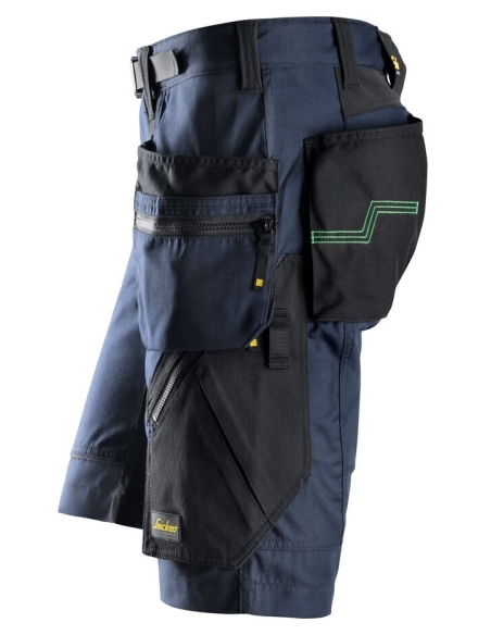 6904 - FLEXIWORK, SHORT+ DE TRAVAIL AVEC POCHES HOLSTER SNICKERS WORKWEAR