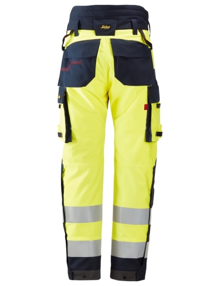 6663 - PROTECWORK- MULTINORMES, PANTALON ISOLÉ HAUTE VISIBILITÉ, CLASSE 2 SNICKERS WORKWEAR