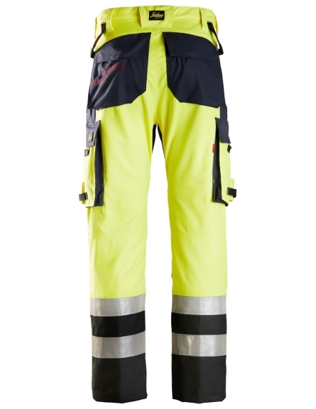6365 - PROTECWORK- MULTINORMES, PANTALON AVEC AU-DESSUS DE CUISSES RENFORCÉ, HAUTE VISIBILITÉ, CLASSE 1 SNICKERS WORKWEAR