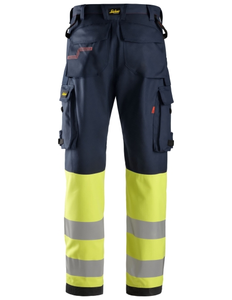 6363 - PROTECWORK- MULTINORMES, PANTALON, HAUTE VISIBILITÉ, CLASSE 1 SNICKERS WORKWEAR