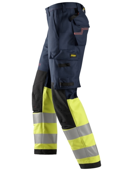 6363 - PROTECWORK- MULTINORMES, PANTALON, HAUTE VISIBILITÉ, CLASSE 1 SNICKERS WORKWEAR