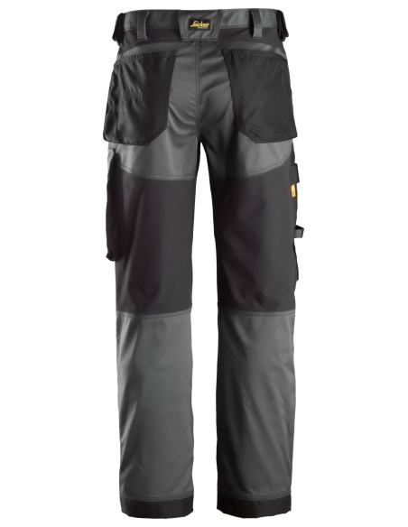 6351 - ALLROUNDWORK, PANTALON+ EN TISSU EXTENSIBLE AVEC COUPE LARGE SNICKERS WORKWEAR