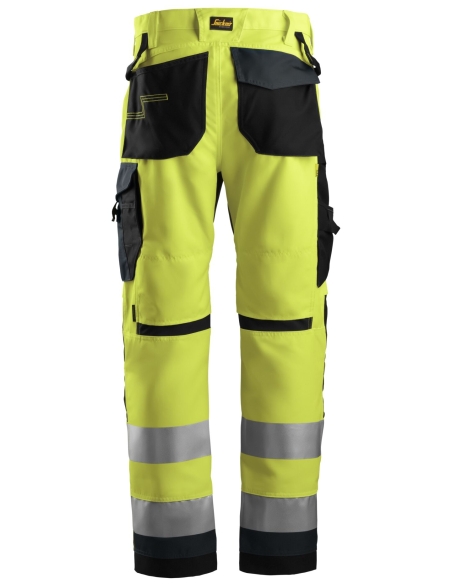 6331 - ALLROUNDWORK, PANTALON+ HAUTE VISIBILITÉ, CLASSE 2 SNICKERS WORKWEAR