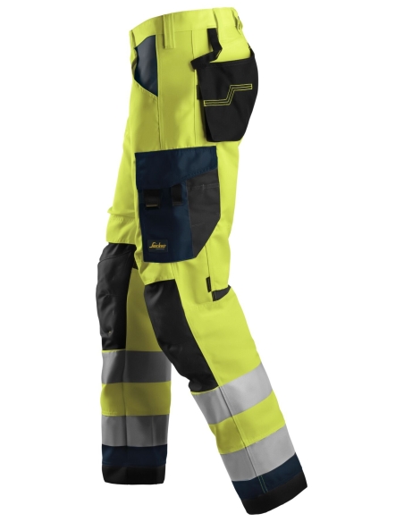 6331 - ALLROUNDWORK, PANTALON+ HAUTE VISIBILITÉ, CLASSE 2 SNICKERS WORKWEAR