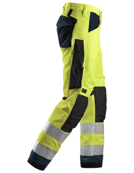 6331 - ALLROUNDWORK, PANTALON+ HAUTE VISIBILITÉ, CLASSE 2 SNICKERS WORKWEAR