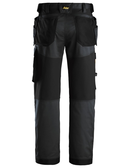6251 - ALLROUNDWORK, PANTALON+ EN TISSU EXTENSIBLE AVEC POCHES HOLSTER ET COUPE LARGE SNICKERS WORKWEAR