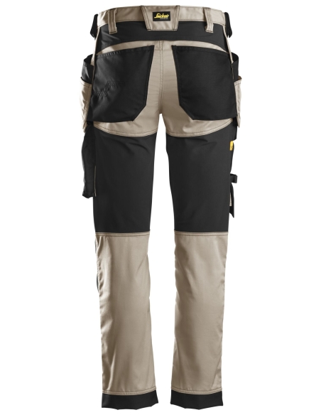 6241 - PANTALON EN TISSU EXTENSIBLE AVEC POCHES HOLSTER, ALLROUNDWORK SNICKERS WORKWEAR