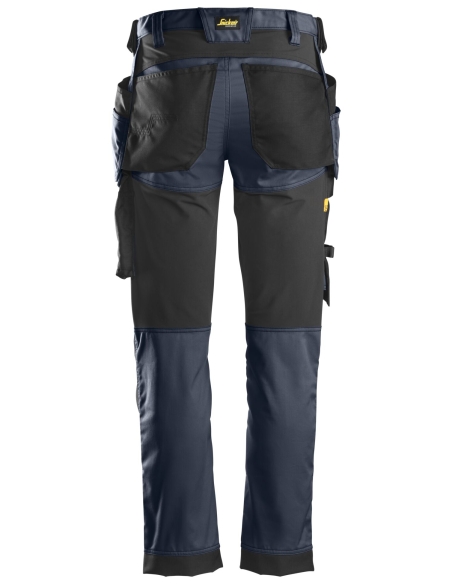 6241 - PANTALON EN TISSU EXTENSIBLE AVEC POCHES HOLSTER, ALLROUNDWORK SNICKERS WORKWEAR