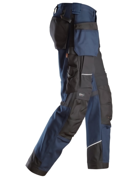 6214 - RUFFWORK, PANTALON+ AVEC POCHES HOLSTER, CANVAS+ SNICKERS WORKWEAR