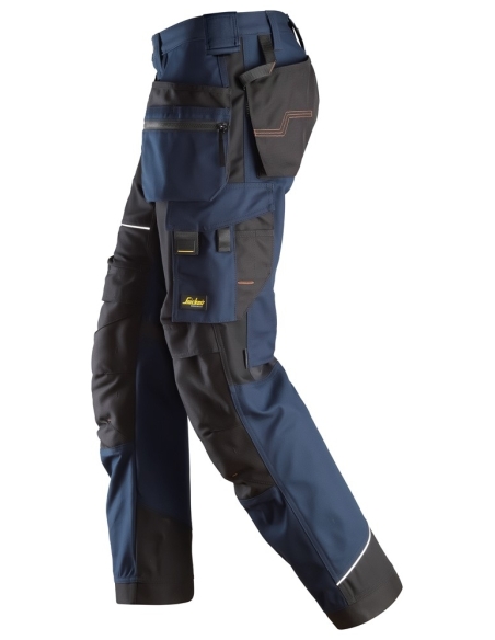 6214 - RUFFWORK, PANTALON+ AVEC POCHES HOLSTER, CANVAS+ SNICKERS WORKWEAR