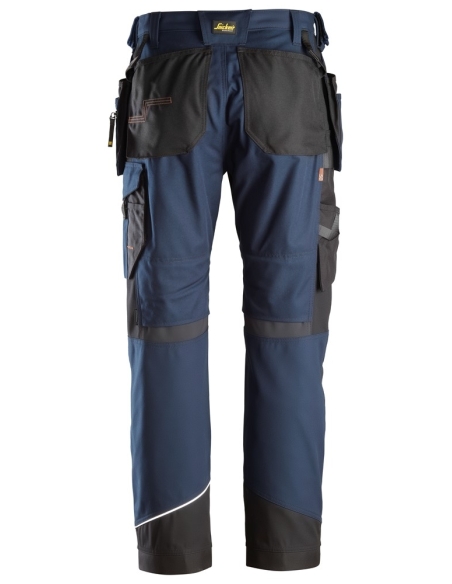 6214 - RUFFWORK, PANTALON+ AVEC POCHES HOLSTER, CANVAS+ SNICKERS WORKWEAR