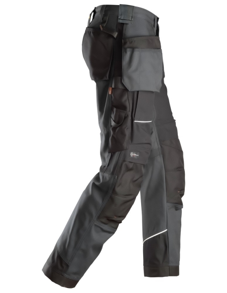 6214 - RUFFWORK, PANTALON+ AVEC POCHES HOLSTER, CANVAS+ SNICKERS WORKWEAR