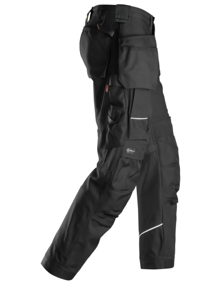 6214 - RUFFWORK, PANTALON+ AVEC POCHES HOLSTER, CANVAS+ SNICKERS WORKWEAR