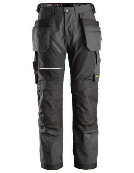 6214 - RUFFWORK, PANTALON+ AVEC POCHES HOLSTER, CANVAS+ SNICKERS WORKWEAR