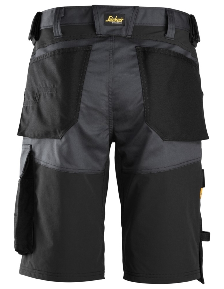 6153 - ALLROUNDWORK, SHORT EN STRETCH, COUPE LARGE SNICKERS WORKWEAR