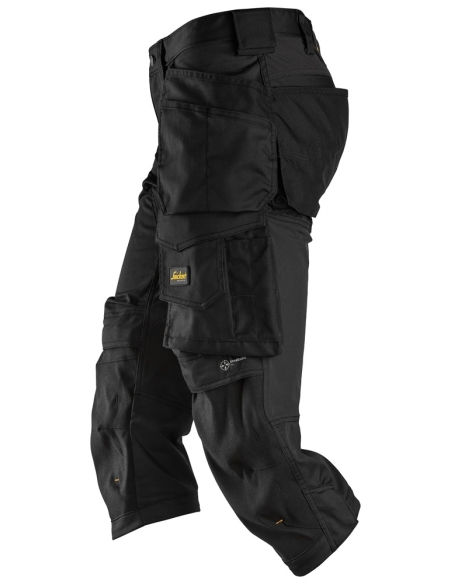 6142 - ALLROUNDWORK, PANTACOURT EN STRETCH AVEC POCHES HOLSTER SNICKERS WORKWEAR