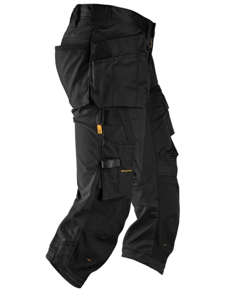 6142 - ALLROUNDWORK, PANTACOURT EN STRETCH AVEC POCHES HOLSTER SNICKERS WORKWEAR