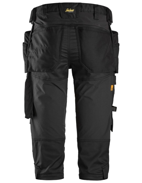 6142 - ALLROUNDWORK, PANTACOURT EN STRETCH AVEC POCHES HOLSTER SNICKERS WORKWEAR