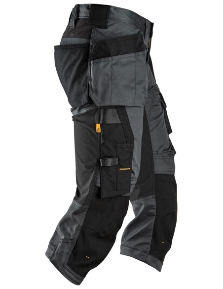 6142 - ALLROUNDWORK, PANTACOURT EN STRETCH AVEC POCHES HOLSTER SNICKERS WORKWEAR