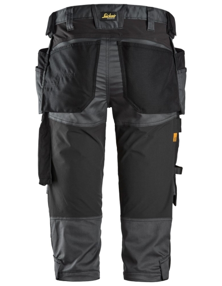 6142 - ALLROUNDWORK, PANTACOURT EN STRETCH AVEC POCHES HOLSTER SNICKERS WORKWEAR