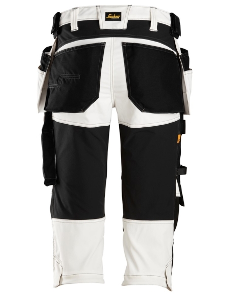 6142 - ALLROUNDWORK, PANTACOURT EN STRETCH AVEC POCHES HOLSTER SNICKERS WORKWEAR