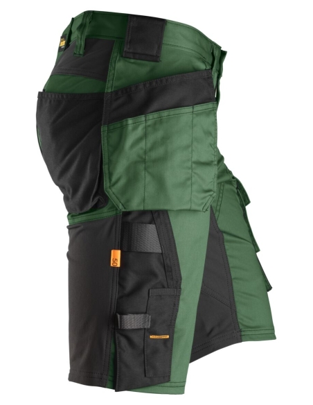 6141 - ALLROUNDWORK, SHORT EN STRETCH AVEC POCHES HOLSTER SNICKERS WORKWEAR