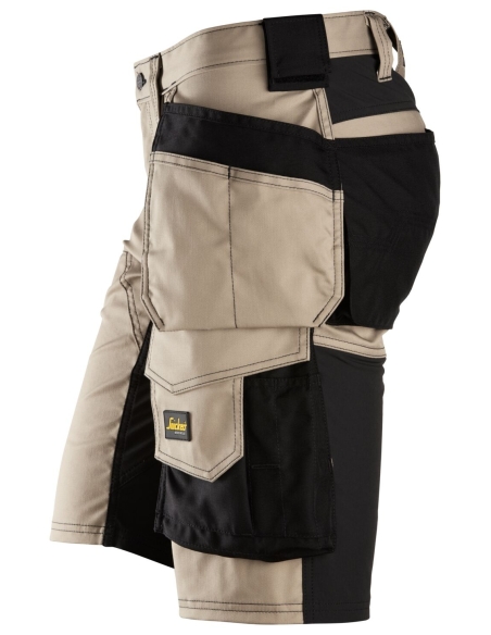 6141 - ALLROUNDWORK, SHORT EN STRETCH AVEC POCHES HOLSTER SNICKERS WORKWEAR