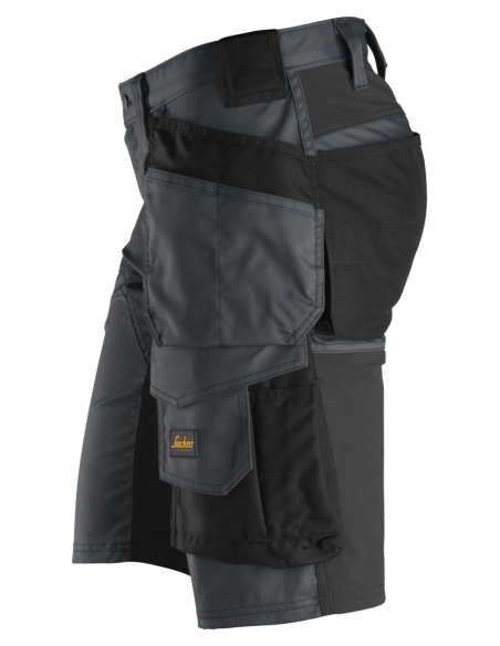 6141 - ALLROUNDWORK, SHORT EN STRETCH AVEC POCHES HOLSTER SNICKERS WORKWEAR