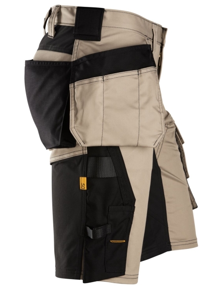 6141 - ALLROUNDWORK, SHORT EN STRETCH AVEC POCHES HOLSTER SNICKERS WORKWEAR