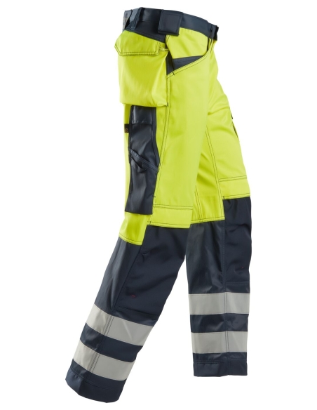 3233 - PANTALON HAUTE VISIBILITÉ AVEC POCHES HOLSTER, CLASSE 2 SNICKERS WORKWEAR