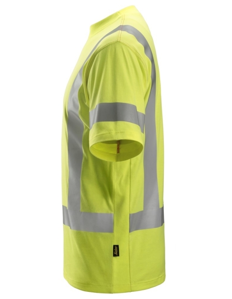 2562 - PROTECWORK- MULTINORMES, T-SHIRT À MANCHES COURTES, HAUTE VISIBILITÉ, CLASSE 3 SNICKERS WORKWEAR