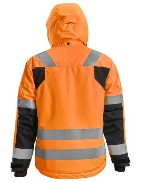 1132 - VESTE ISOLANTE ET IMPERMÉABLE 37.5® , HAUTE VISIBILITÉ, CLASSE 3 SNICKERS WORKWEAR