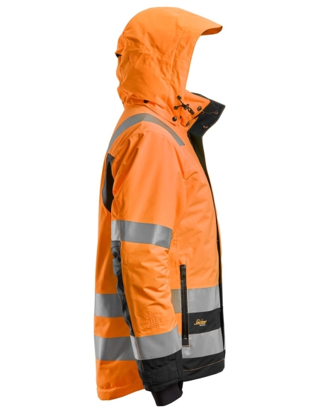 1132 - VESTE ISOLANTE ET IMPERMÉABLE 37.5® , HAUTE VISIBILITÉ, CLASSE 3 SNICKERS WORKWEAR