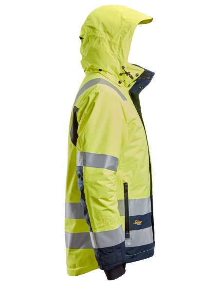 1132 - VESTE ISOLANTE ET IMPERMÉABLE 37.5® , HAUTE VISIBILITÉ, CLASSE 3 SNICKERS WORKWEAR