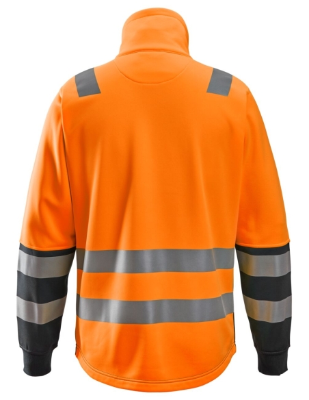 8035 - ALLROUNDWORK, VESTE AVEC FERMETURE À GLISSIÈRE PLEINE LONGUEUR, HAUTE VISIBILITÉ, CLASSE 2 SNICKERS WORKWEAR