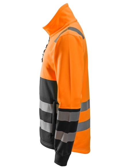 8035 - ALLROUNDWORK, VESTE AVEC FERMETURE À GLISSIÈRE PLEINE LONGUEUR, HAUTE VISIBILITÉ, CLASSE 2 SNICKERS WORKWEAR