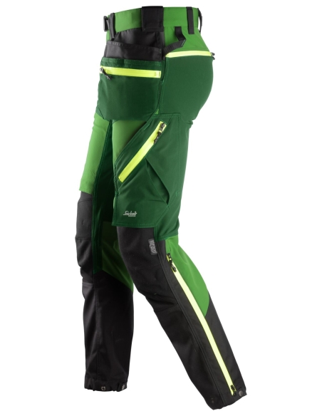 6940 - FLEXIWORK, PANTALON+ EN TISSU EXTENSIBLE SOFTSHELL AVEC POCHES HOLSTER SNICKERS WORKWEAR