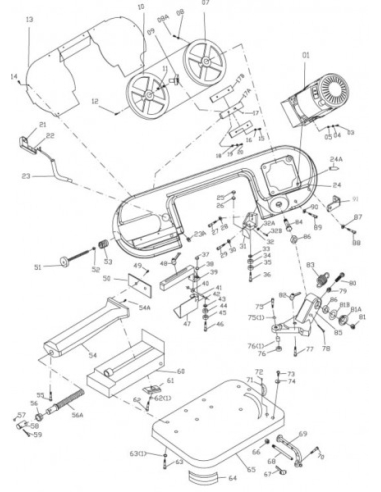 SCIE À RUBAN BSP-125VM - PROTON