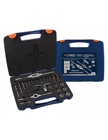 SET DE 26 OUTILS DE FILETAGE - ROTEC