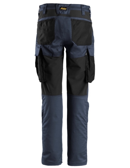 6703 - ALLROUNDWORK, PANTALON POUR FEMME SANS POCHES POUR GENOUILLÈRES SNICKERS WORKWEAR