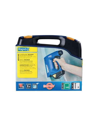 AGRAFEUR-CLOUEUR SANS FIL BTX140 - RAPID