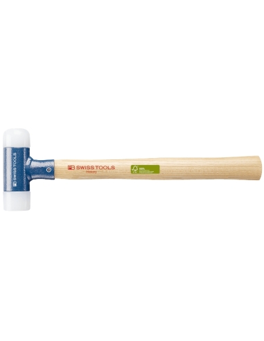 MARTEAU EN NYLON PB 300 AVEC MANCHE EN BOIS TAILLE 2 - PB SWISS TOOLS
