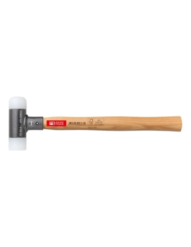 MARTEAU EN NYLON PB 300 AVEC MANCHE EN BOIS TAILLE 4 - PB SWISS TOOLS