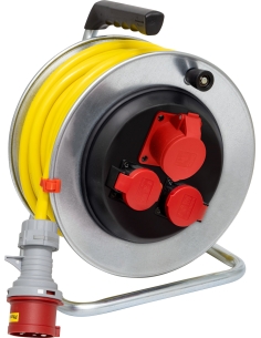 ENROULEUR 25 M 400V JAUNE...