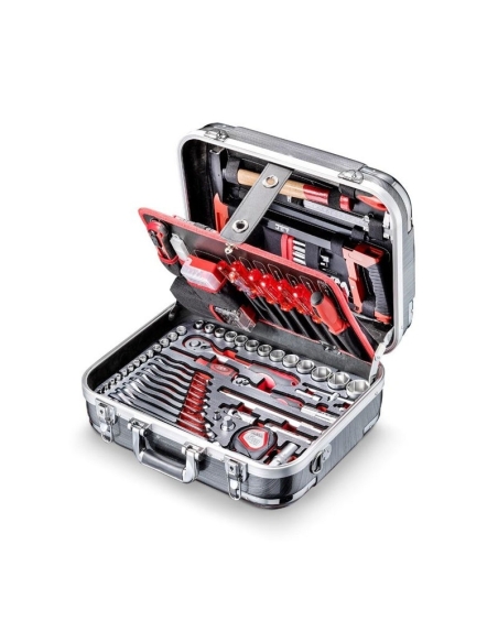 CAISSE À 179 OUTILS EN ABS 1/4" ET 1/2" A-179-EXE - JET