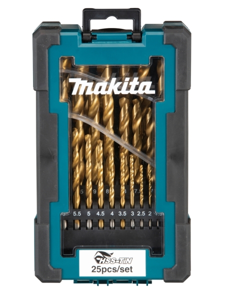 PERCEUSE VISSEUSE XGT + SET FORETS À MÉTAUX À QUEUE RONDE D-722235 OFFERT - MAKITA