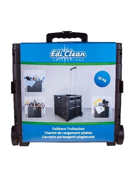 TROLLEY BOX PLIABLE SUR ROULETTES