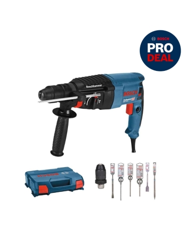 MARTEAU-PERFORATEUR GBH 2-26 F EN SET - BOSCH
