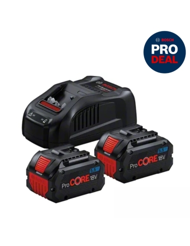 SET DE 2 BATTERIES PROCORE 18V 5.5 AH...