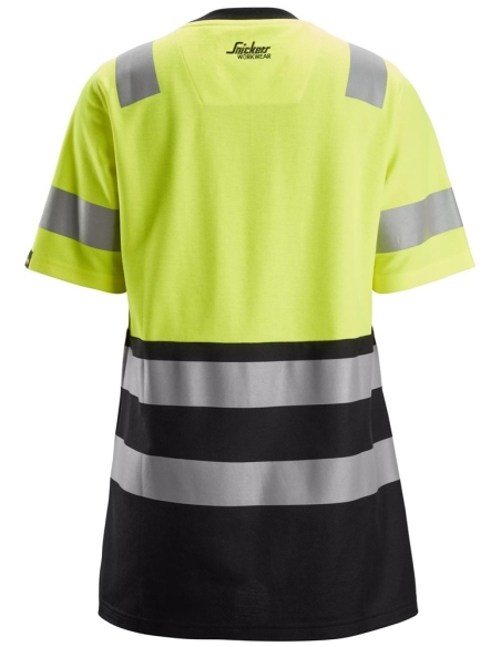 2573 - T-SHIRT POUR FEMME HAUTE VISIBILITÉ, CLASSE 1 SNICKERS WORKWEAR